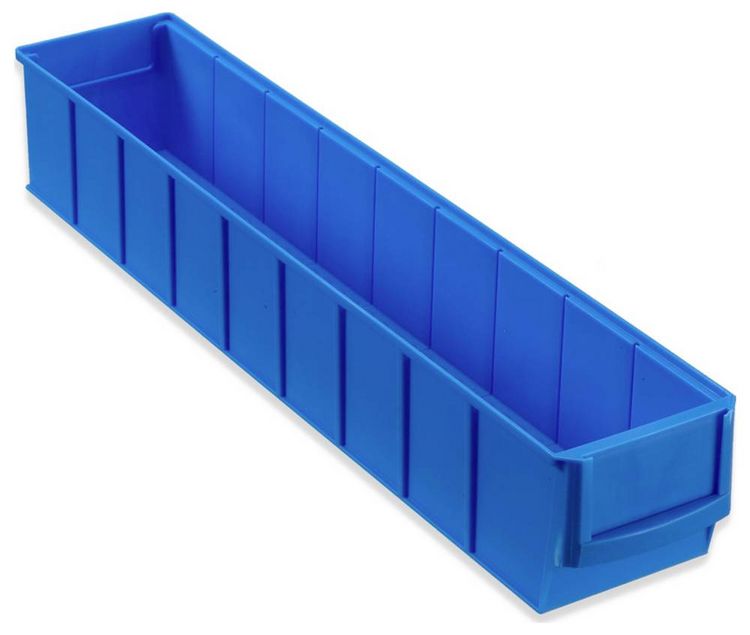 Produktbild: Allit 456560 Sichtlagerkasten (L x B x H) 500 x 91 x 81mm Blau 1St.