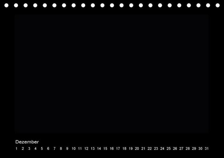 Produktbild: Geburtstags - Bastelkalender - Schwarz (Tischkalender immerw&auml;hrend DIN A5 quer)