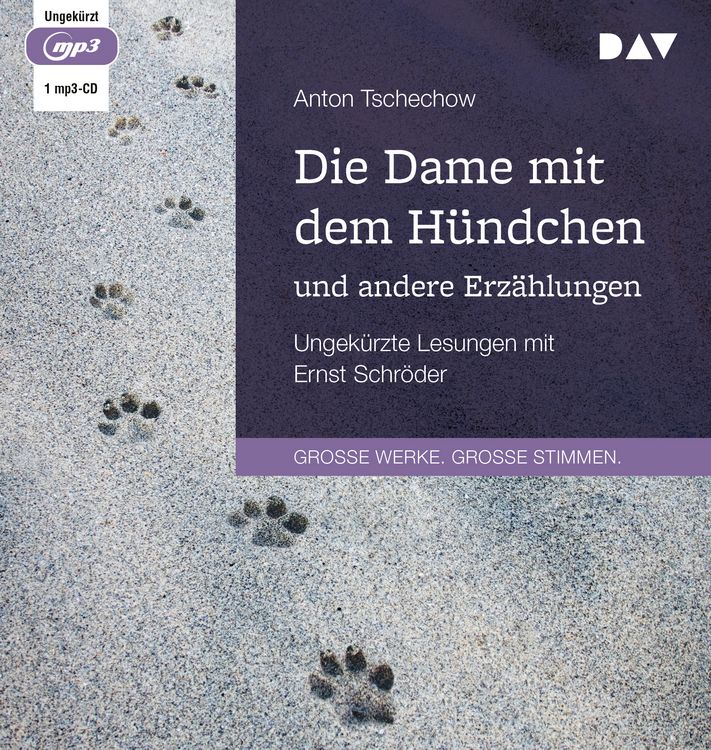 Produktbild: Die Dame mit dem H&uuml;ndchen und andere Erz&auml;hlungen