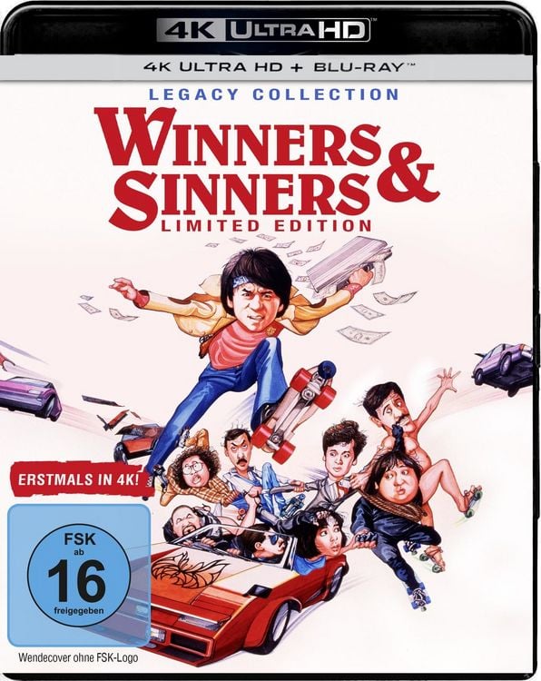 Produktbild: Winners and Sinners - Legacy Collection LTD. - 4K HDR 2-Disc Limited Edition (4K Ultra HD) (+ Blu-ray)