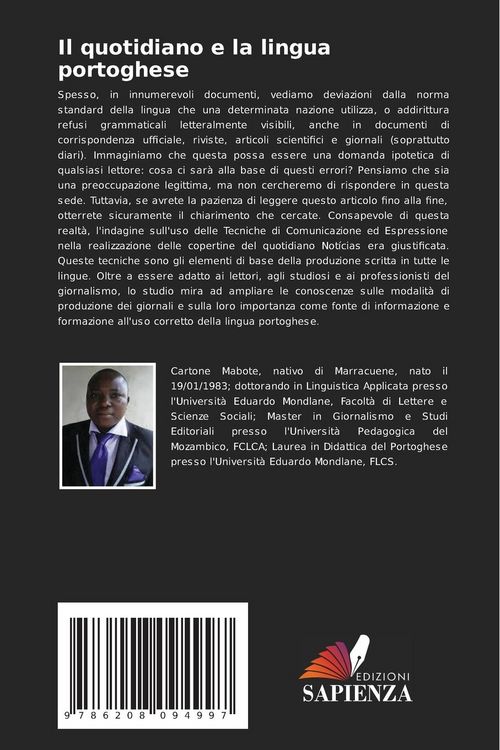 Produktbild: Il quotidiano e la lingua portoghese