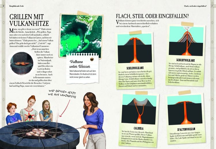 Produktbild: Verborgene Welt der Vulkane