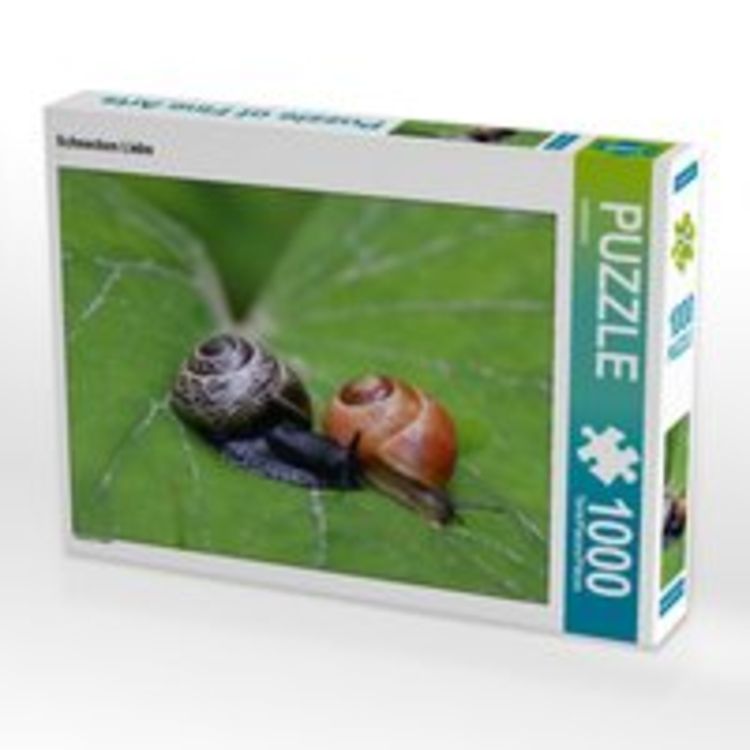 Produktbild: CALVENDO Puzzle Schnecken Liebe 1000 Teile Lege-Gr&ouml;&szlig;e 64 x 48 cm Foto-Puzzle Bild von kattobello