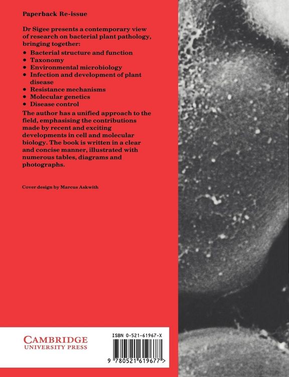 Produktbild: Bacterial Plant Pathology