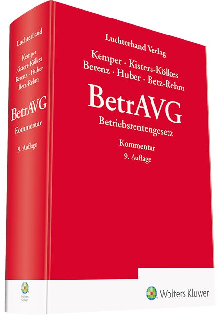 Produktbild: BetrAVG - Kommentar