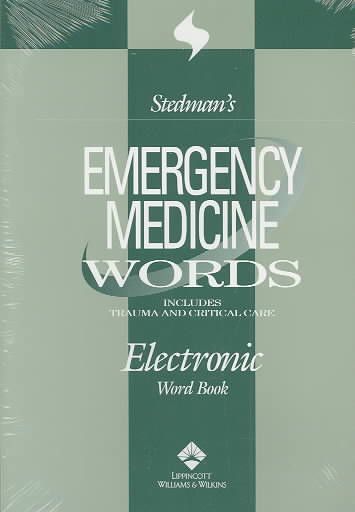 Produktbild: Stedman's Emergency Medicine Words on CD-ROM: Includes Trauma and Critical Care