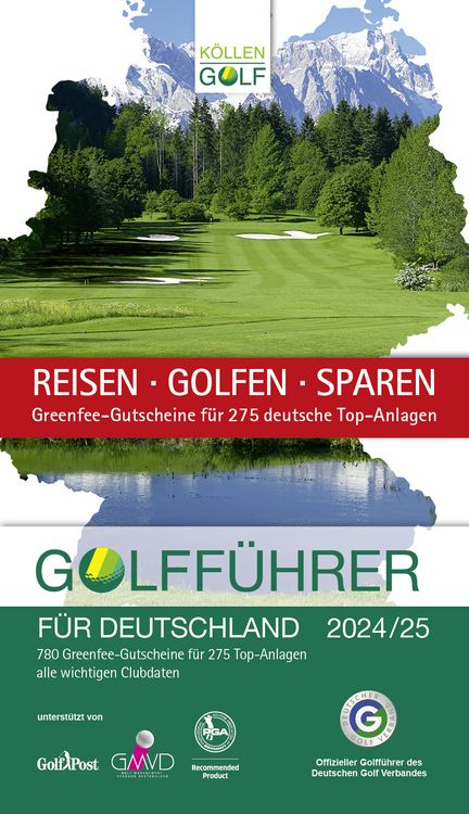 Produktbild: Golff&uuml;hrer f&uuml;r Deutschland 2024/25