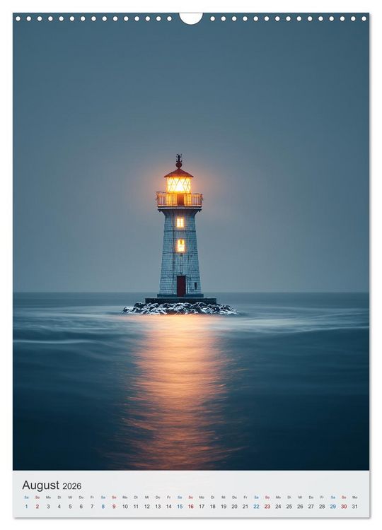 Produktbild: Meer der Stille (Wandkalender 2026 DIN A3 hoch), CALVENDO Monatskalender
