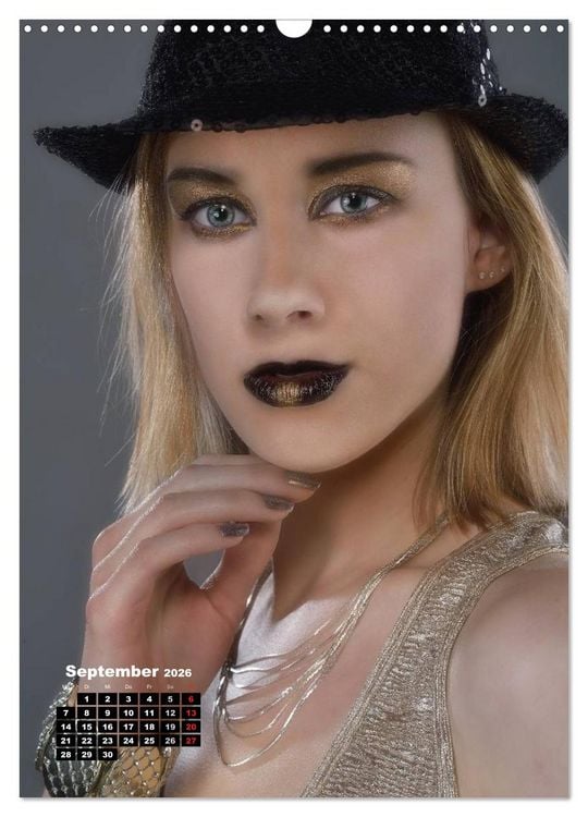 Produktbild: Extrem Make-Up Portraits (Wandkalender 2026 DIN A3 hoch), CALVENDO Monatskalender