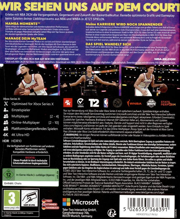 Produktbild: NBA 2K24