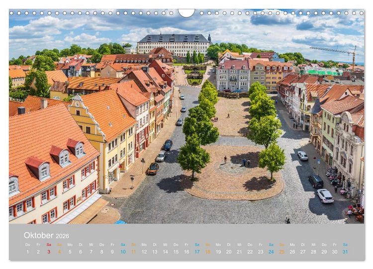 Produktbild: Gotha - zwischen Barock und Renaissance (Wandkalender 2026 DIN A3 quer), CALVENDO Monatskalender