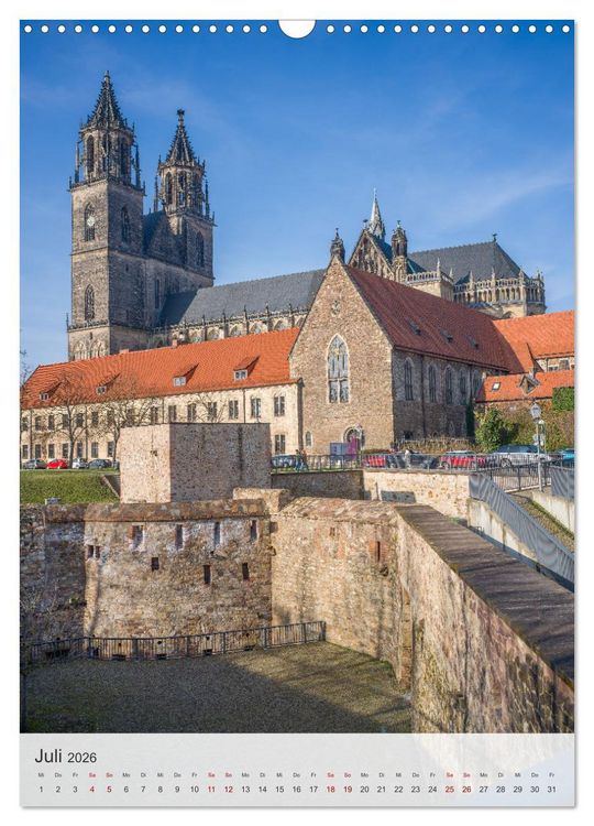 Produktbild: Magdeburg - Liebenswerte Stadt an der Elbe (Wandkalender 2026 DIN A3 hoch), CALVENDO Monatskalender