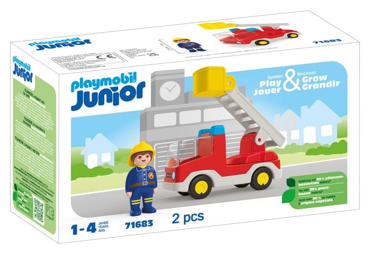 Produktbild: 71683 JUNIOR Feuerwehrleiterfahrzeug