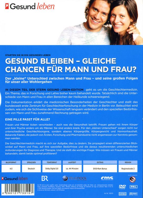Produktbild: Gesund leben 15 - Gesund bleiben - gleiche Chancen f&uuml;r Mann und Frau?