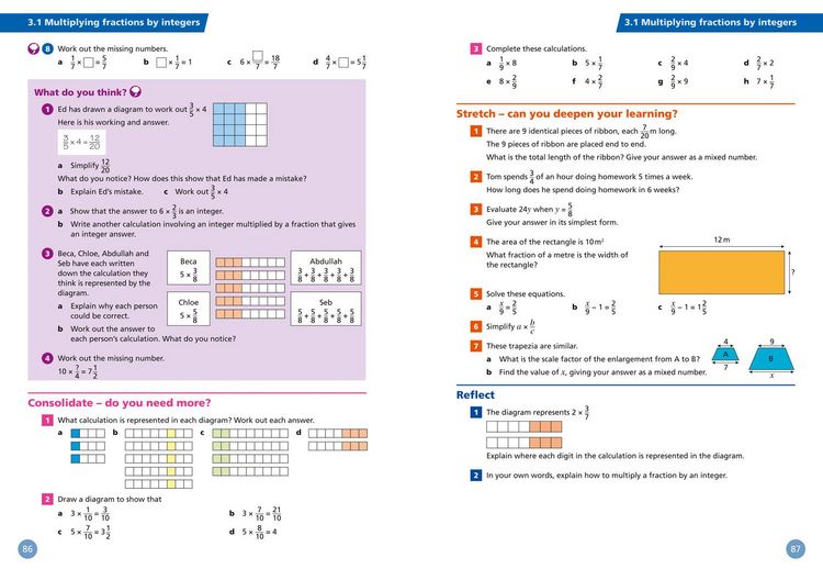 Produktbild: Key Stage 3 Maths Student Book 2