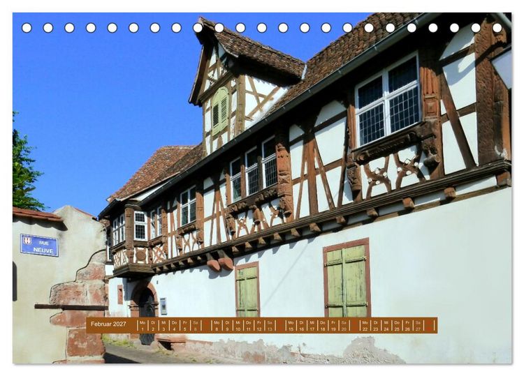 Produktbild: Wissembourg - Tor zum Elsass (Tischkalender 2027 DIN A5 quer), CALVENDO Monatskalender