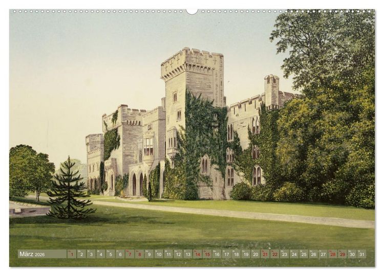 Produktbild: Viktorianische Landsitze (Wandkalender 2026 DIN A2 quer), CALVENDO Monatskalender