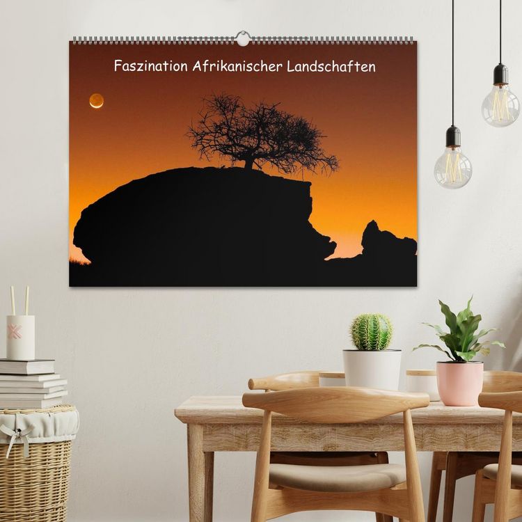 Produktbild: Faszination Afrikanischer Landschaften (Wandkalender 2026 DIN A2 quer), CALVENDO Monatskalender