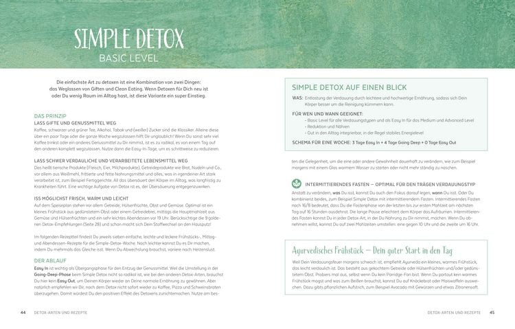 Produktbild: Easy Detox mit Ayurveda