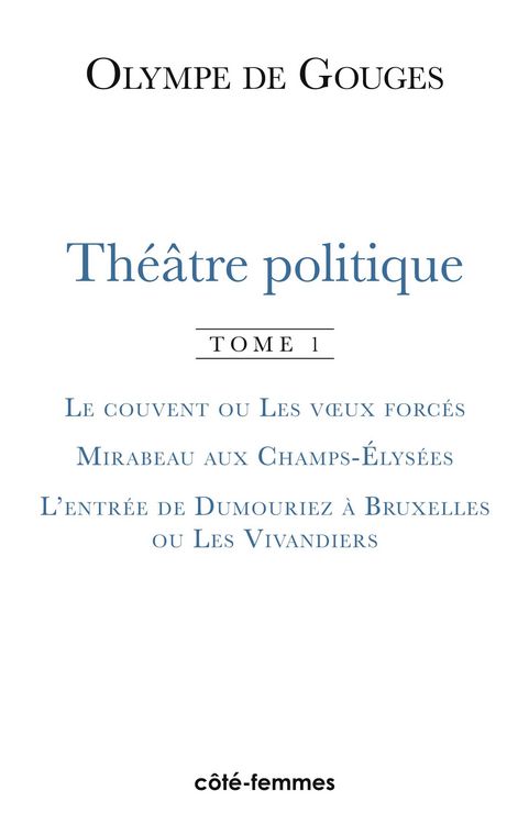 Produktbild: Th&eacute;&acirc;tre politique (Tome 1)