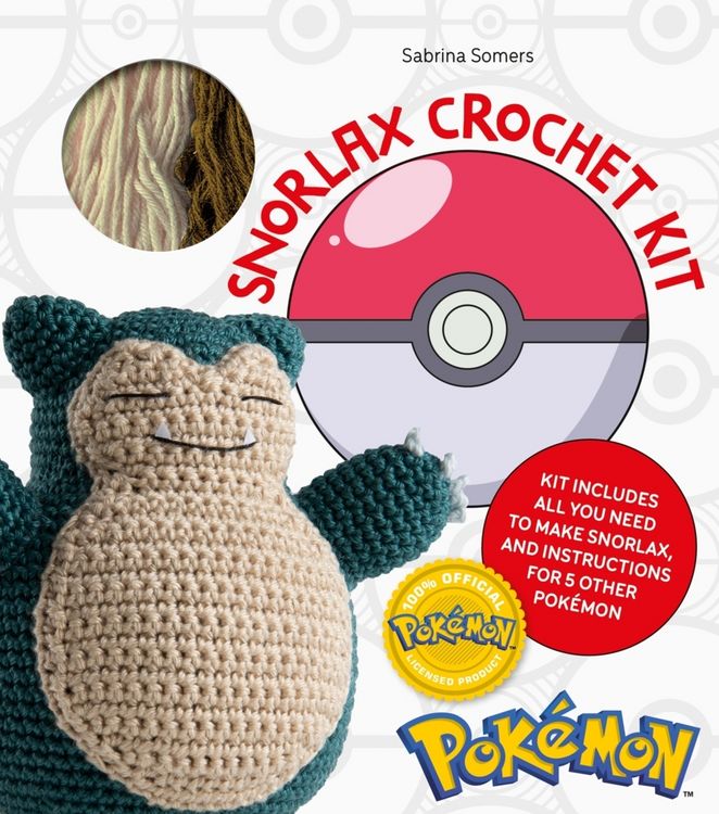 Produktbild: Somers, S: Pok&eacute;mon Crochet Snorlax Kit