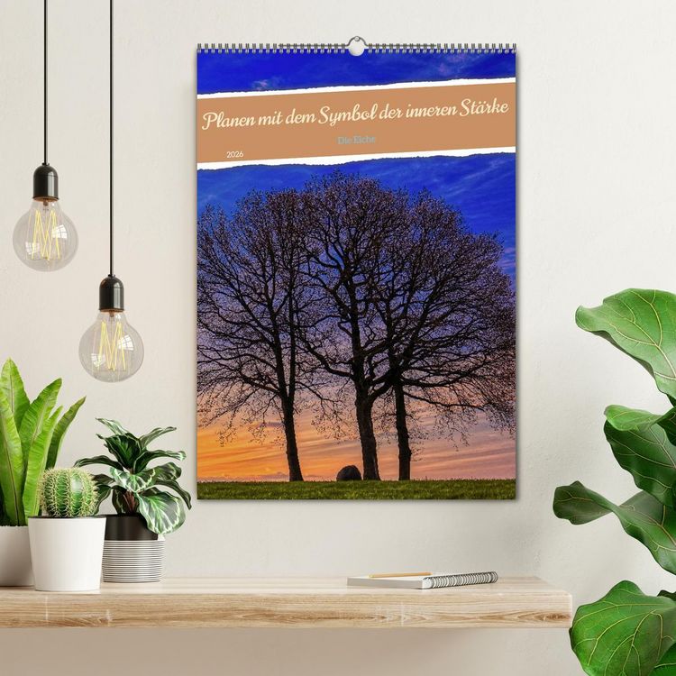 Produktbild: Planen mit dem Symbol der inneren St&auml;rke (Wandkalender 2026 DIN A2 hoch), CALVENDO Monatskalender