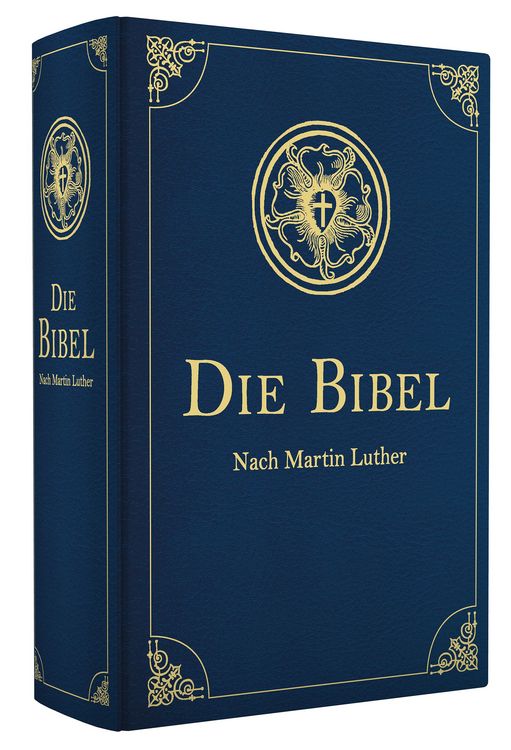 Produktbild: Die Bibel - Altes und Neues Testament nach Martin Luther. In Cabra-Leder gebunden mit Goldpr&auml;gung