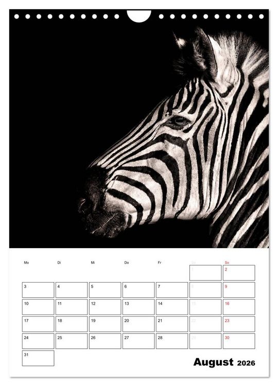 Produktbild: Charakterk&ouml;pfe aus der Welt der Tiere (Wandkalender 2026 DIN A4 hoch), CALVENDO Monatskalender