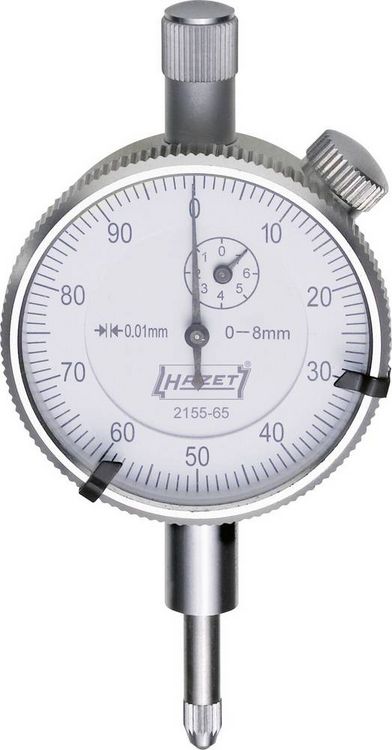 Produktbild: Hazet 2155-65 Messuhr 8mm Ablesung: 0.01mm