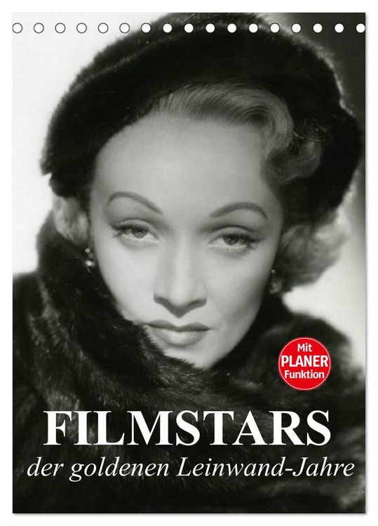 Produktbild: Filmstars der goldenen Leinwandjahre (Tischkalender 2026 DIN A5 hoch), CALVENDO Monatskalender