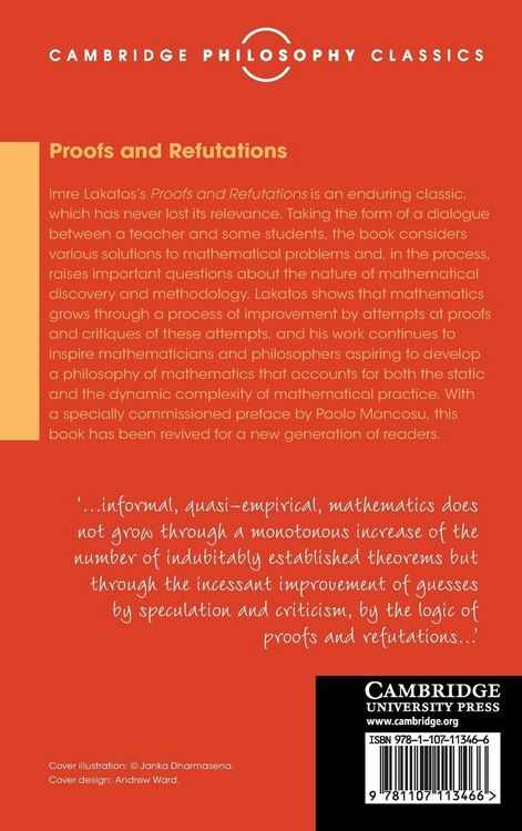 Produktbild: Proofs and Refutations