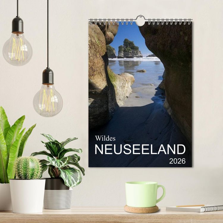 Produktbild: Wildes Neuseeland (Wandkalender 2026 DIN A4 hoch), CALVENDO Monatskalender