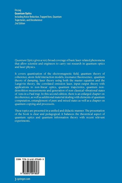 Produktbild: Quantum Optics