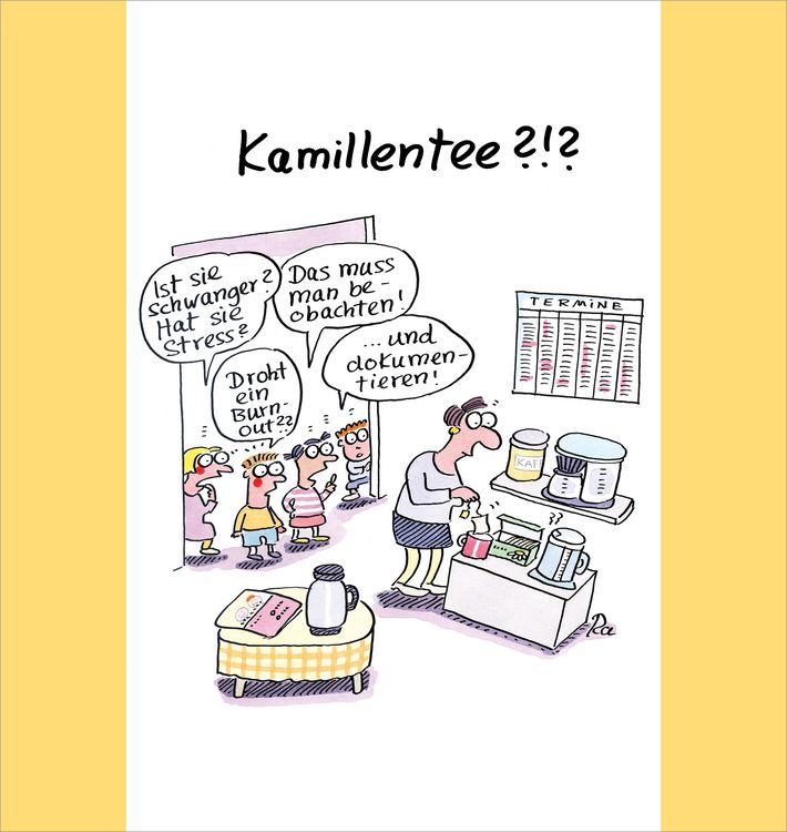 Produktbild: Kita-Cartoons. Der Immer-Jetzt-Kalender