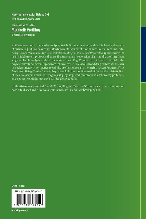 Produktbild: Metabolic Profiling