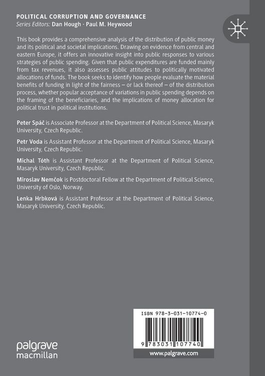 Produktbild: The Politics of Public Spending