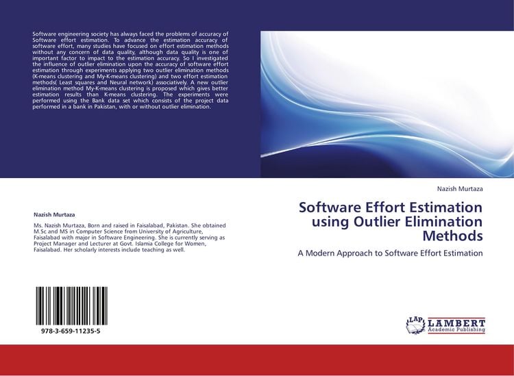Produktbild: Software Effort Estimation using Outlier Elimination Methods