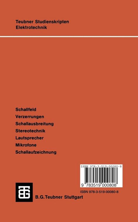 Produktbild: Elektroakustik