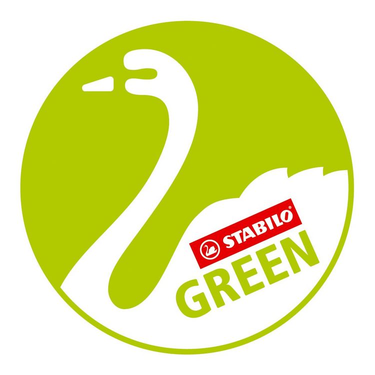 Produktbild: STABILO Umweltfreundlicher Dreikant-Buntstift -   GREENtrio - 12er Pack - mit 12 verschiedenen Farben