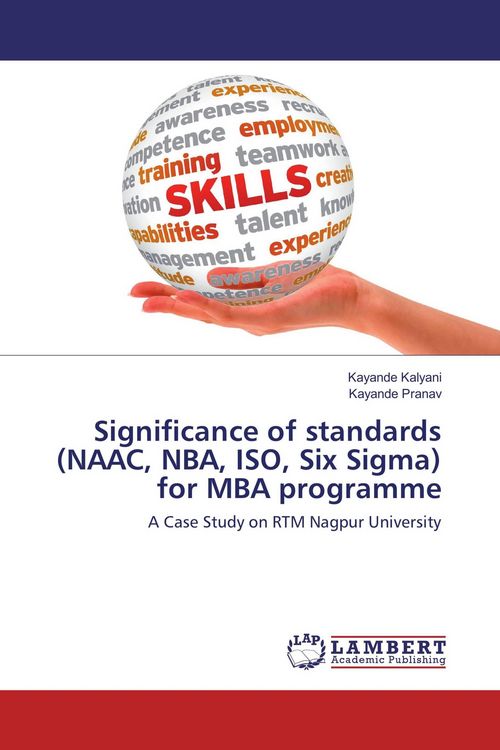Produktbild: Significance of standards (NAAC, NBA, ISO, Six Sigma) for MBA programme