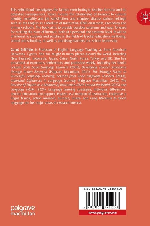 Produktbild: Teacher Burnout from a Complex Systems Perspective