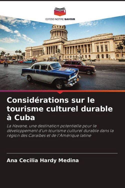 Produktbild: Consid&eacute;rations sur le tourisme culturel durable &agrave; Cuba