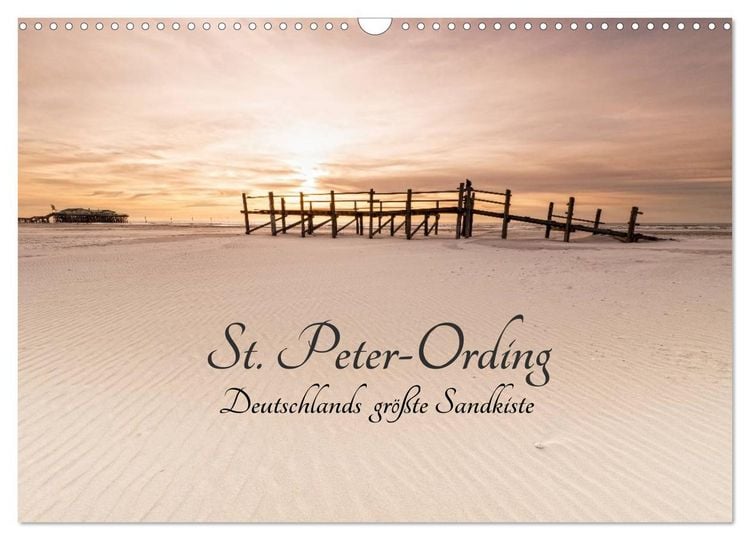 Produktbild: St. Peter-Ording. Deutschlands gr&ouml;&szlig;te Sandkiste (Wandkalender 2026 DIN A3 quer), CALVENDO Monatskalender