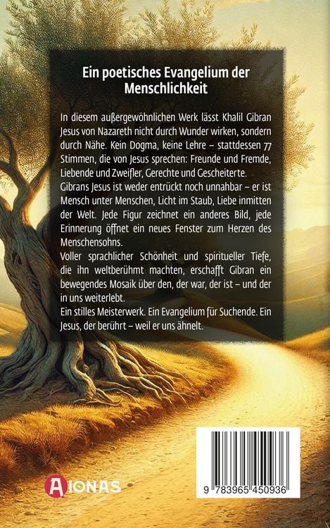 Produktbild: Jesus, der Menschensohn. Khalil Gibran