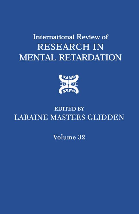 Produktbild: International Review of Research in Mental Retardation