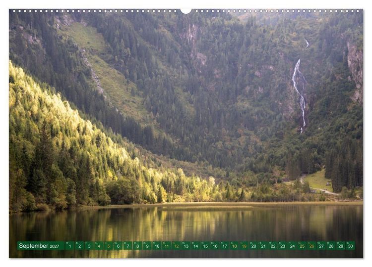 Produktbild: Sch&ouml;ne Alpenl&auml;nder (Wandkalender 2027 DIN A2 quer), CALVENDO Monatskalender