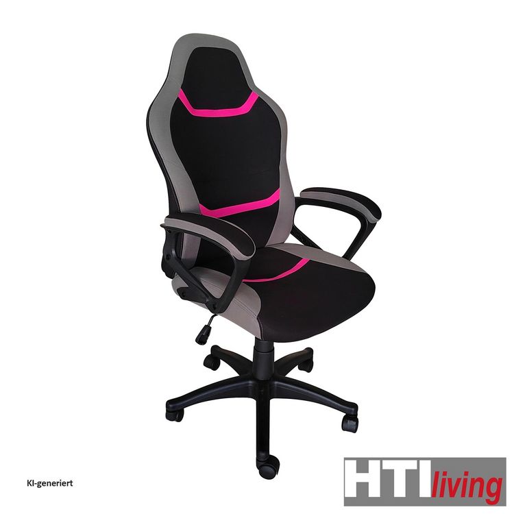 Produktbild: HTI-Living B&uuml;rostuhl h&ouml;henverstellbar Marcel Pink B&uuml;rostuhl h&ouml;henverstellbar Marcel Pink