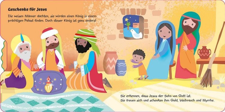 Produktbild: Die Weihnachtsgeschichte zum Spielen und Entdecken