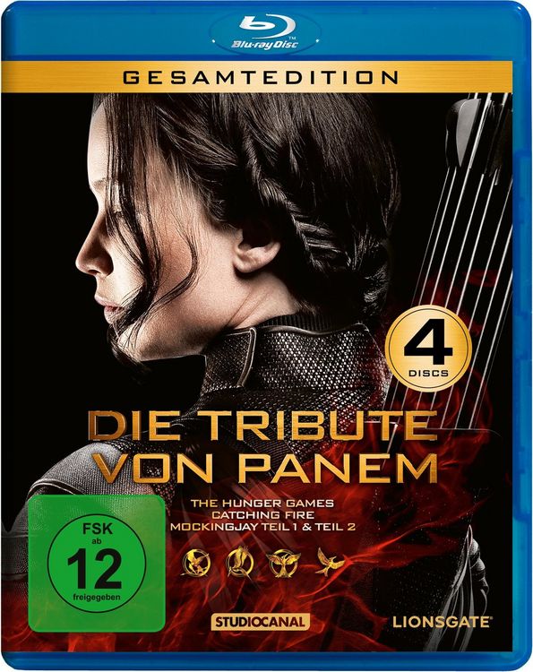 Produktbild: Die Tribute von Panem Gesamtedition [4 BRs]