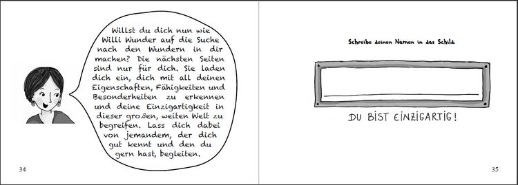 Produktbild: Willi Wunder - Das Bilder-Erz&auml;hlbuch f&uuml;r alle Kinder, die ihre Einzigartigkeit entdecken wollen